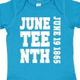 thumbnail image 4 of Inktastic Juneteenth June 19, 1865 Boys or Girls Baby Bodysuit, 4 of 5