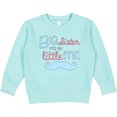 thumbnail image 2 of Inktastic Big Sister to a Little Mr Toddler Sweatshirt, 2 of 4