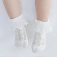 thumbnail image 2 of Baby Girls Socks with Lace Summer Socks 8 Pack Cotton Baby and Toddler Socks 3-5T, 2 of 2