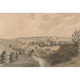 thumbnail image 2 of Capt. Francis Grose 24x18 Black Ornate Framed Double Matted Museum Art Print Titled: Mitford Castle, Northumberland, 2 of 5