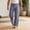 Dark Gray, variant on Wide Leg Pants for Men Drawstring Pajamas Lounge Pants Loose Comfy Sleepwear Casual Breathable Yoga Pants Blue