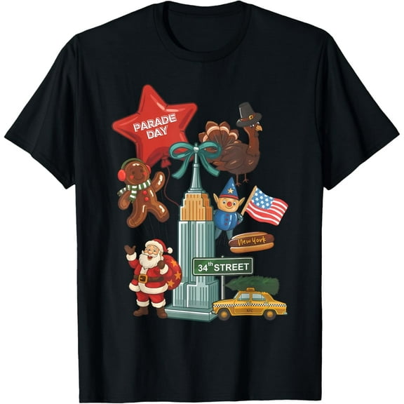 Parade Day New York Thanksgiving Balloon T-Shirt