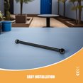 thumbnail image 3 of TABLZONE 2Pcs Black Metal Lamp Post Cross Arm Handle Replacement with Ladder Rest for Outdoor Light Poles, 3 of 8