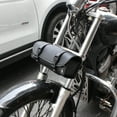 thumbnail image 4 of TFixolMotorcycle Tools Bag Retro Barrel Shape Motorcycle Front Bag Black Waterproof Saddlebags Motorcycle Riding Bag, 4 of 7