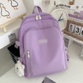 thumbnail image 1 of Bolsa De Hombro Bolso de pecho para mujer, correa ajustable para el hombro, monedero para niñas de color sólido (púrpura) Sywqhk Para Estrenar, 1 of 5