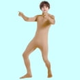 thumbnail image 6 of Mercatoo Kids Full Body Unitard 𝗢ne-Piece Long Sleeve Footed Jumpsuit Turtleneck Stretchy Leotard Gymnastics Catsuit, 6 of 6