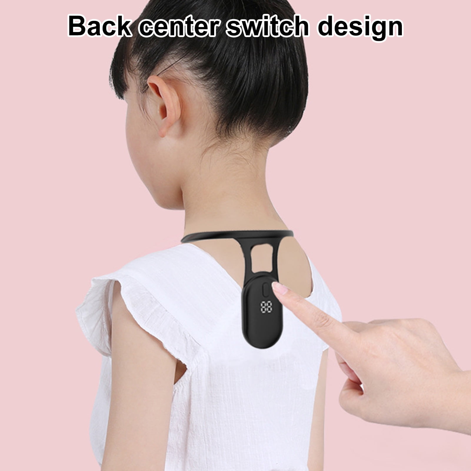 Happydeer Posture Corrector Vibration 400mAh Battery Operated Scientific Ergonomic Posture Tracking And Training in Real Time Reminder Posture Correction for Back for Men Women