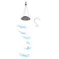 thumbnail image 1 of Campanas de viento solares con luz IP45, libélula colorida impermeable, lámpara LED móvil para exteriores, campanas de viento para patio y césped, 1 of 8