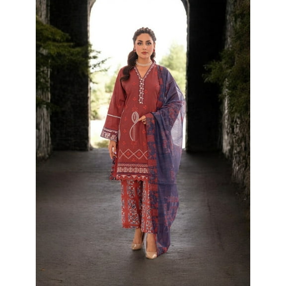 Pakistani Salwar Kameez Suit, Cultural Wear for Women, Ju106