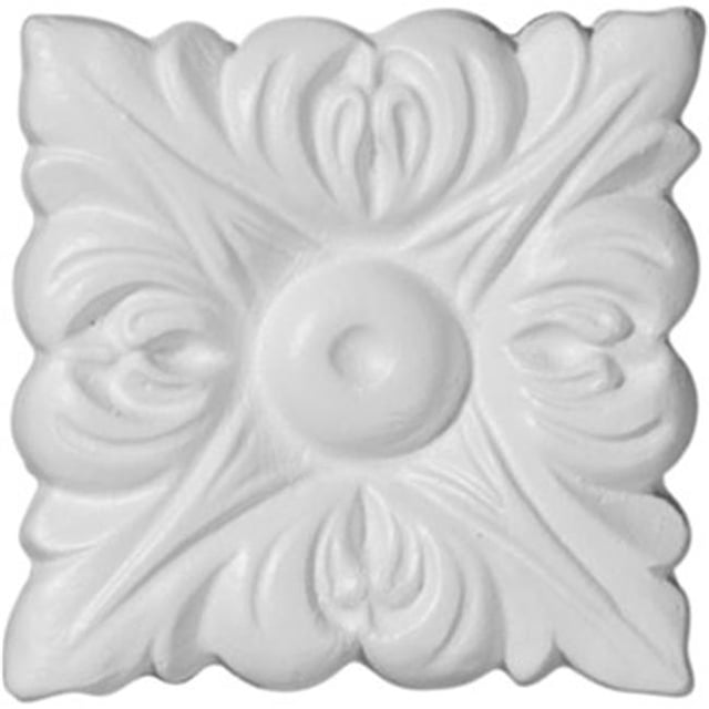 Ekena Millwork ROS02X02OX 2.5 In. W X 2.25 In. H Architectural Oxford Rosette