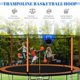 thumbnail image 3 of Children's Basketball Stand Basketball Hoop Attachment for Indoor Children's Games Pvc for Basketball Practice 1 Set, 3 of 5