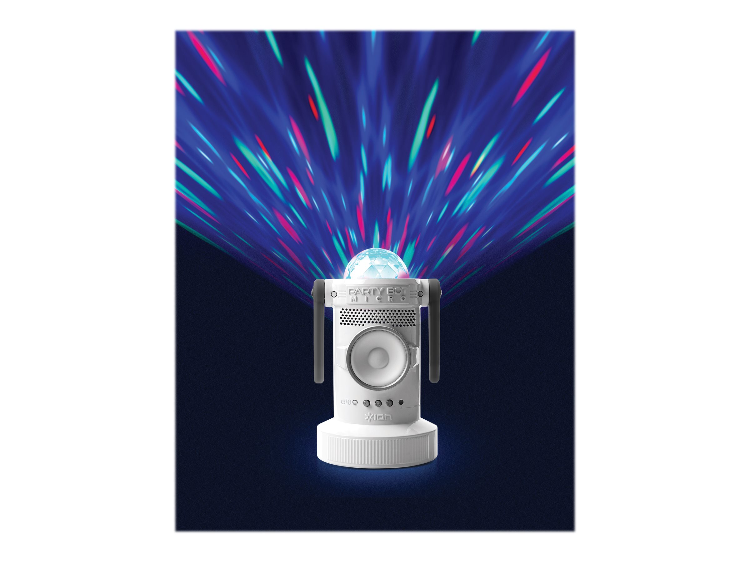 ION Audio Party Bot Micro - Speaker - for portable use - wireless - Bluetooth - image 3 of 4