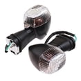 thumbnail image 4 of 1 par de luces indicadoras de señal de , accesorios de modificación, piezas delanteras o traseras para motocicletas, para Zxr250R 400R Blanco, 4 of 8