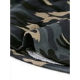 thumbnail image 6 of INSPIRE CHIC Women's Camo Drawstring Waist Hooded Jacket Cargo Vest, 6 of 6