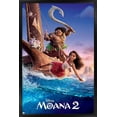thumbnail image 1 of Disney Moana 2 - One Sheet Wall Poster, 22.375" x 34" Framed, 1 of 4