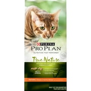 Purina Pro Plan Natural Dry Cat Food, TRUE NATURE Natural Chicken & Barley Recipe, 3.2 lb. Bag