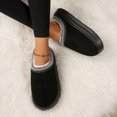 thumbnail image 4 of Cozy Women's Slipper Boots - Plush Lining, Thick Soles - Ideal for Fall & Winter Indoor Wear, 4 of 10
