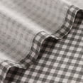 thumbnail image 5 of Cadancy Curtain Gingham Pattern Short Tier Fabric for Kitchen Cafe Doorway Window Rod Pocket Half Panel Privacy Panel Bedroom Bathroom Home Decor, 5 of 6