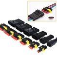 thumbnail image 2 of Desiderio - Kit de conectores impermeables de 708 piezas, terminal eléctrico impermeable para automóvil de 1/2/3/4/5/6 pines para scooter, automóvil, camión y barco, 2 of 5