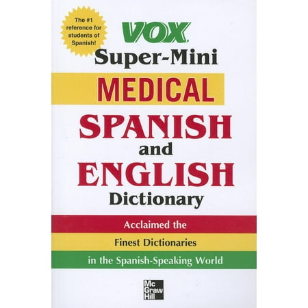 Vox Super-Mini Medical Spanish and English (Best Medical Spanish App)