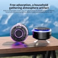 thumbnail image 2 of Altavoz Bluetooth Inalámbrico IPX6, Resistente Al Agua, Luz LED, Graves Potentes, Cable de Carga Tipo C, 1100 MAh, Color Azul., 2 of 5