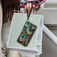 thumbnail image 3 of Womens Wallet Bifold Ladies Cluth Bag Wristlet Wrist Strap Long Purse Peacock Design, 3 of 6