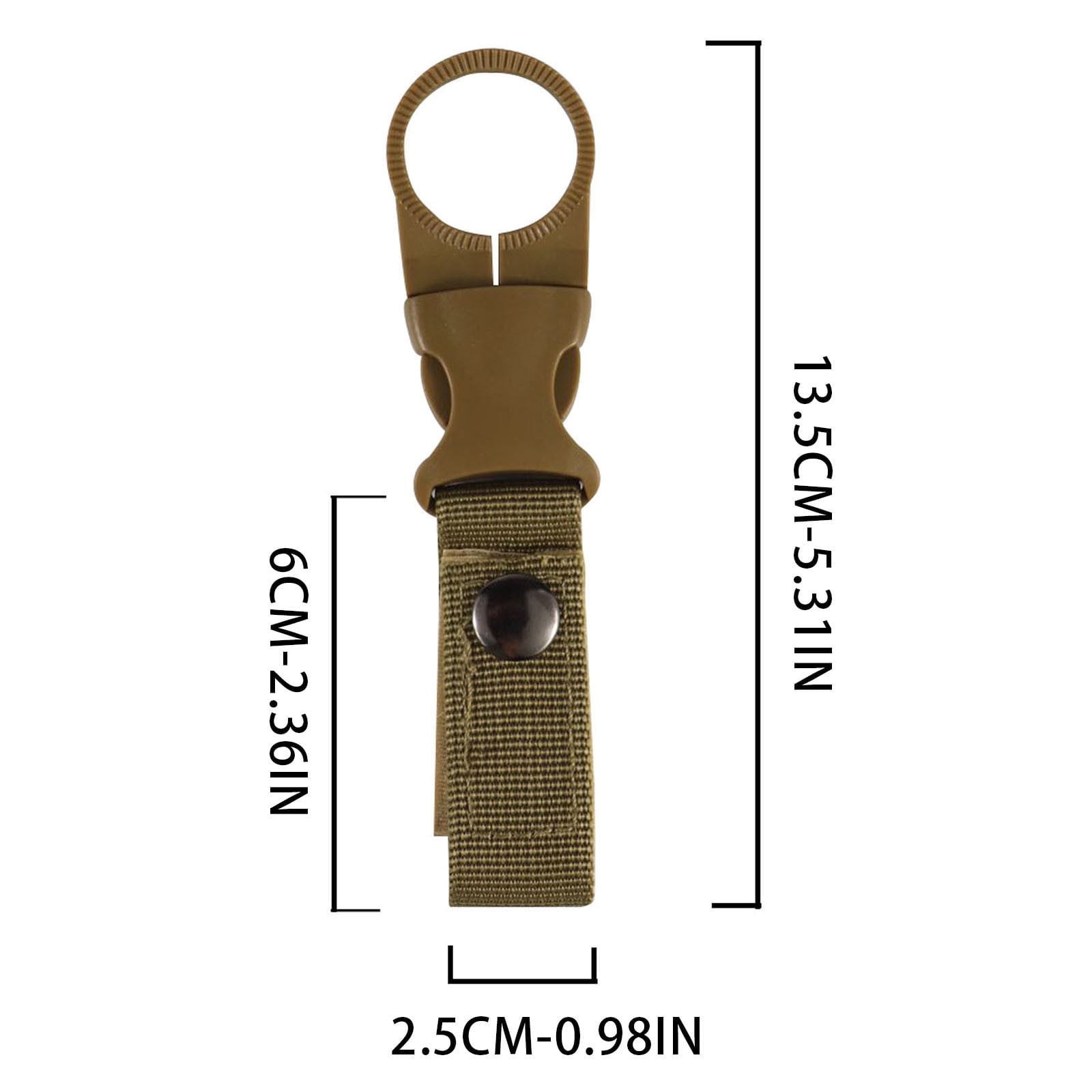 Lot De 4 Boucles Pour Bouteille D'eau, Porte-bouteilles D'eau à Clip Avec Boucle De Ceinture,Porte Bouteille,Crochet Pour Sac À Dos, Ceinture En Nylon Pour Porte-Bouteille, Pour Camping Randonnée