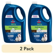 (2 pack) BISSELL PET Multi-Surface Formula with Febreze Freshness, 128 Ounces