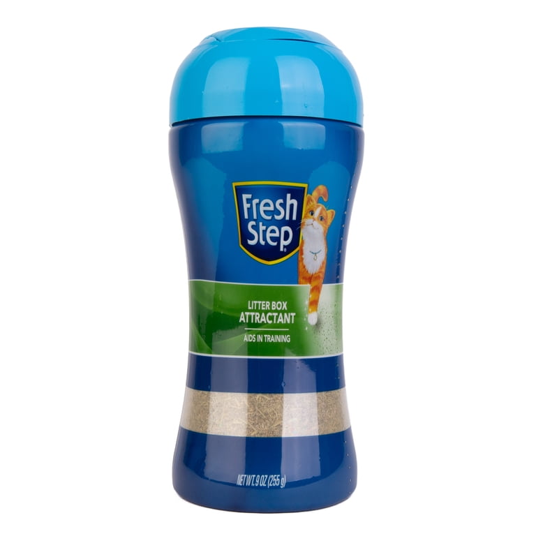 Fresh Step Litter Box Attractant Powder, Herbal Scent, 9 oz photo 1