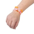 thumbnail image 3 of Fun Express Orange Disc Bead Friendship Bracelets - 12 Piece, 3 of 3