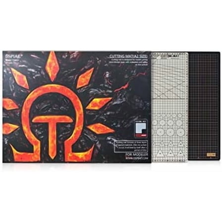 -CA2 (A2 Size) Cutting Mat with Scale Plate and Ruling on The Surface$$Home Decor, Kitchen, & Other