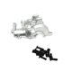 thumbnail image 4 of Cubierta de caja de cambios delantera Strade Fareast Limited para coche RC 1/16 aleación de aluminio plateado, 4 of 8