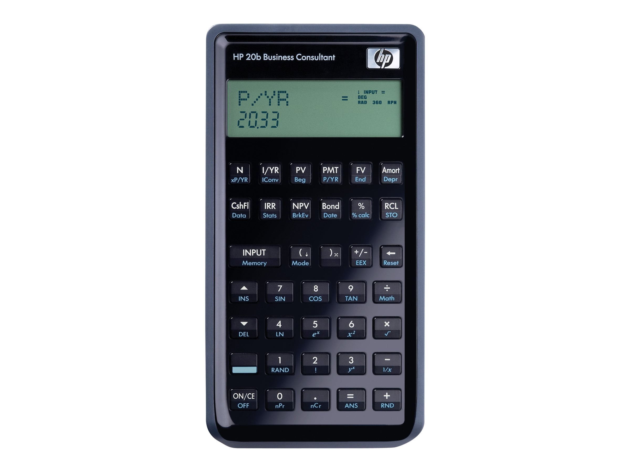 HP 20b Business Consultant Financial Calculator