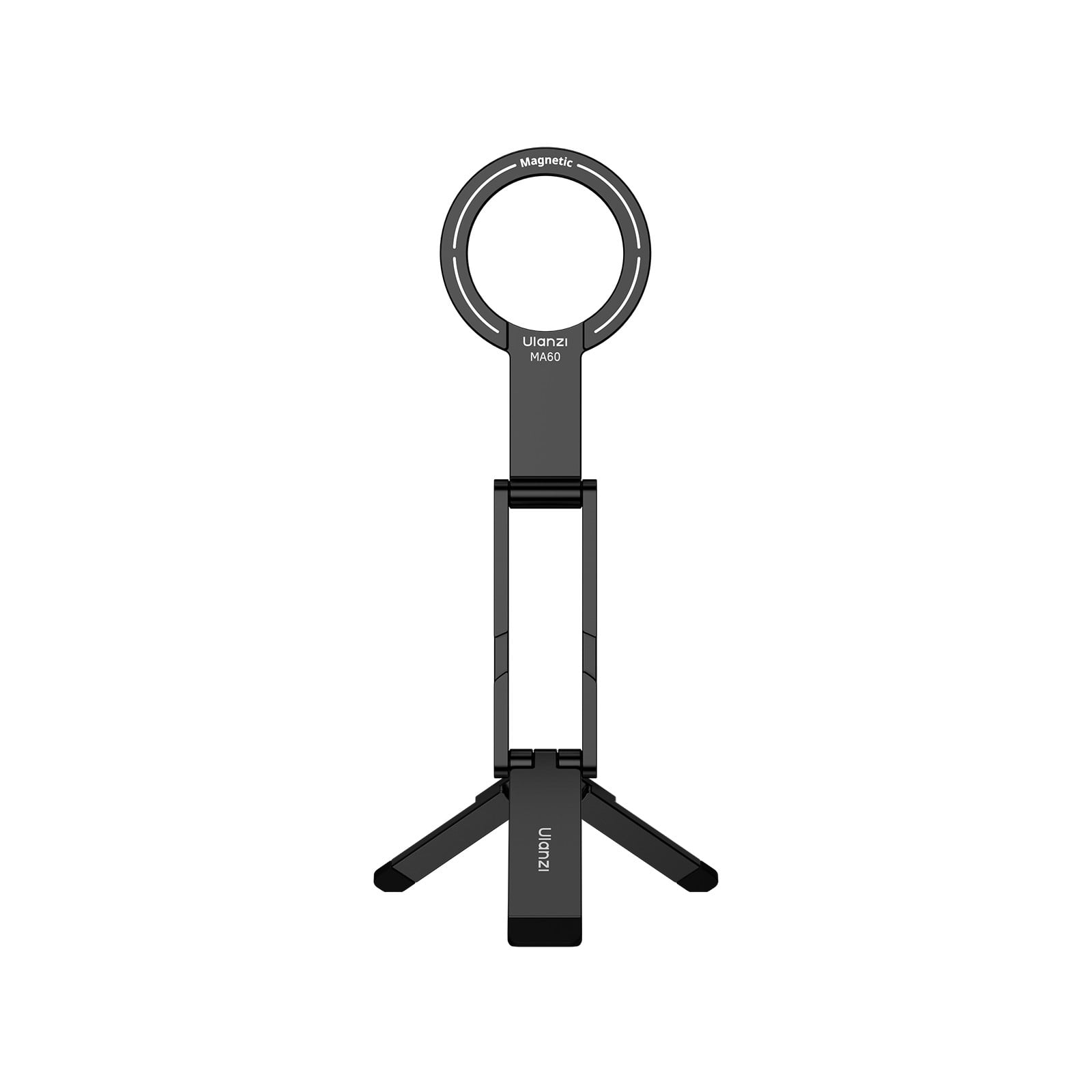 Ulanzi MA60 Foldable Tripod Magnetic Phone 0.8cm Ultra-Slim Dual-Sided Magnet Phone Tripod for Desktop Stand Livestreaming Vlog
