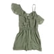 thumbnail image 1 of bar III Mujer Flounce Romper Mono, Verde, XX-Large, 1 of 2