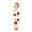 H005- F, variant on Multicolor Outdoor Christmas Decor with Festive Led Lights, Premium-Quality Front Porch Decor for Main Door, Cute Christmas Decor for Winter Joy and Greeting