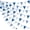 Blue Flora, variant on 32Ft Dusty Blue Gold Party Decorations Dusty Blue Gold Triangle Banner Flag Pennant Fabric Garland Streamers for Nautical Birthday Ahoy Achor Bridal Baby Shower Sea Summer Graduation Party Decor