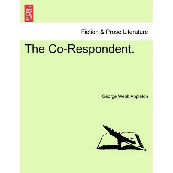 The Co-Respondent. Paperback