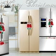 thumbnail image 2 of Cubiertas navideñas Bewildely 4 piezas para manijas de nevera decoración, 2 of 6