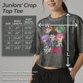 thumbnail image 5 of Juniors KPop Demon Hunters Cute Saja Boys Chibi Group Cropped T-Shirt, 5 of 9