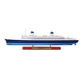 thumbnail image 1 of 25.5cm Diecast Alloy 1/1250 Scale RMS Norway Cruise Ship Finished Model Toy Gift TAPDRA Spare Part, 1 of 4