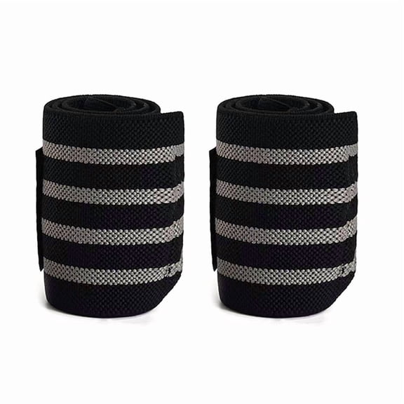 1 Pair Wristband Wrist Support Brace Straps Extra Strength Weight Lifting Wrist Wraps Bandage Fitness Gym C
