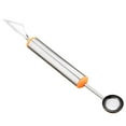 thumbnail image 1 of Excavadora De Bolas De Acero Inoxidable Herramienta De Tallado De Frutas De Grado Alimenticio Tallado De Frutas Multifuncional Cocina Melón Baller Para Tallado De Frutas Diy Eigraketly HA016434-00, 1 of 7