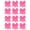 Pink, variant on Jinswick 12pcs 8" Hand‑Made Grosgrain Cheer Bows, Hair Accessories for Softball Cheerleader Sports
