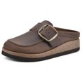 thumbnail image 1 of WHITE MOUNTAIN Mule Bueno Femme Marron/cuir, 6 M, 1 of 7