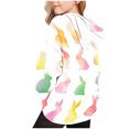 thumbnail image 6 of Riecok Kids Hoodies Sweatshirt Easter Long Sleeves Round Neck Hooded Sweatshirts for Boys Girls Winter Casual Printing Toddler Pullover Sweatshirt with Pocket Multicolor 9 Years, 6 of 7