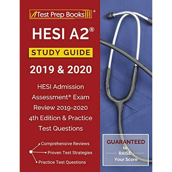 Pre-Owned HESI A2 Study Guide 2019 & 2020: HESI Admission Assessment Exam Review 2019-2020 4th Edition & Practice Test Questions Paperback