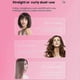 thumbnail image 3 of Electric Hot Air Comb, Hiar Dryer Brush Curly Hair Blow Comb, Detachable Hair & Volumizing & Straightening & Curling, 3 of 5