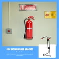 thumbnail image 4 of Fire Extinguisher Holder Wall Mount Fire Extinguisher Bracket Metal Fire Extinguisher Rack, 4 of 6