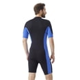 thumbnail image 3 of Shorty Hevto 2 mm de Neopreno para Hombre para Surf y Buceo Azul XXL, 3 of 6